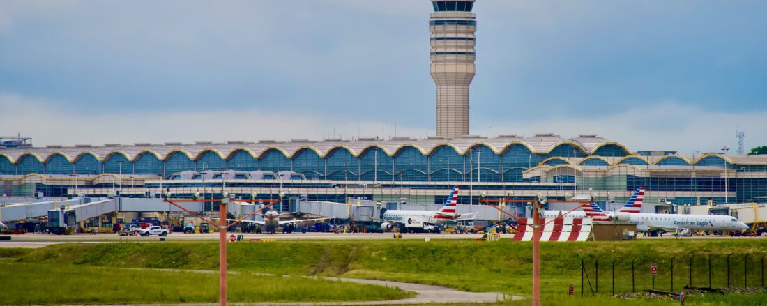American Airlines Planes at Ronald Reagan Washington National Airport (USA)