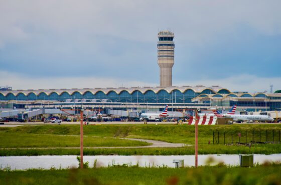 American Airlines Planes at Ronald Reagan Washington National Airport (USA)