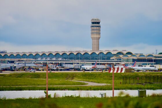American Airlines Planes at Ronald Reagan Washington National Airport (USA)