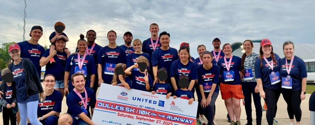 CAG Runs in the Annual Dulles Runway 5K/10K